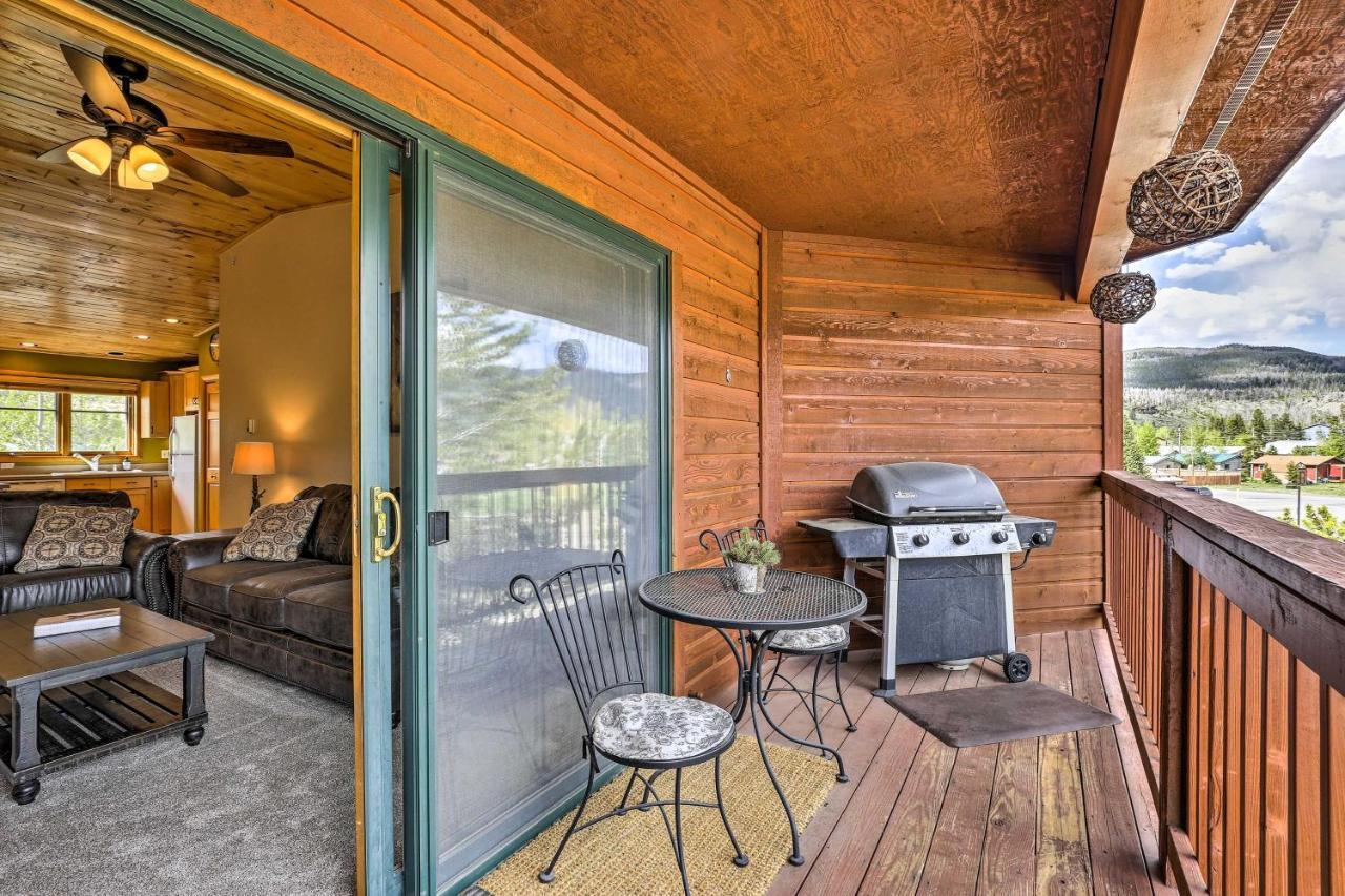 Mountain-View Condo With Deck Walk To แกรนด์เลค ภายนอก รูปภาพ