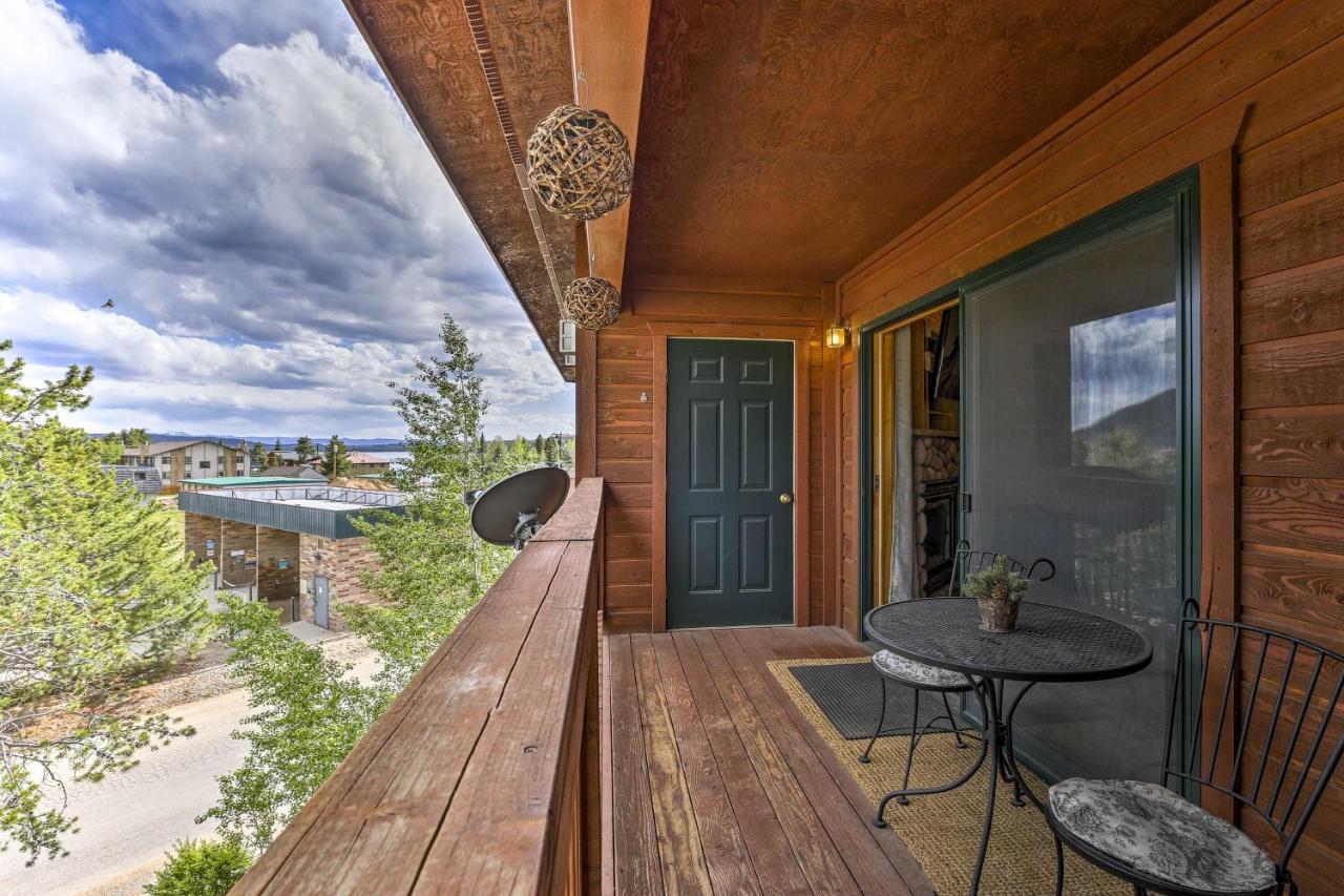 Mountain-View Condo With Deck Walk To แกรนด์เลค ภายนอก รูปภาพ